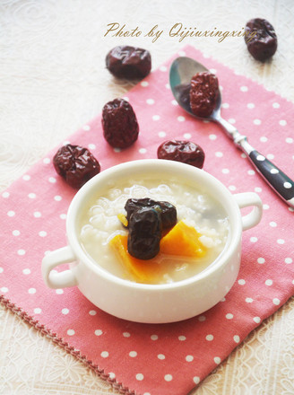 Sweet Potato Congee with Red Dates