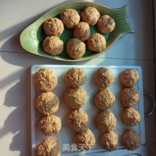 Minced Meat and Old Tofu Version of Meatballs recipe