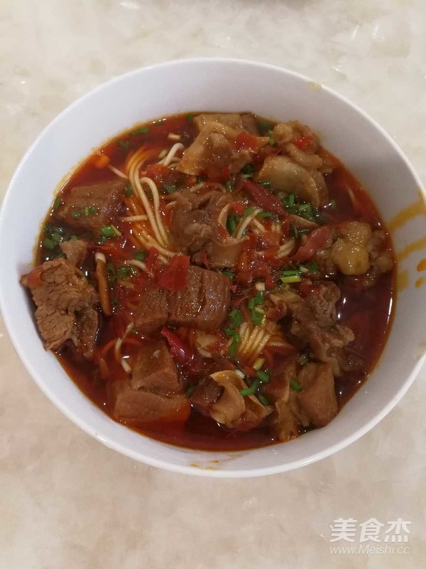 Braised Beef Noodles recipe