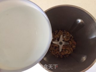 Red Bean Cashew Soy Milk recipe