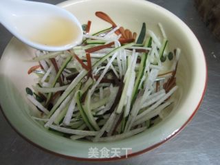 Sweet Cucumber and Sydney Shreds recipe