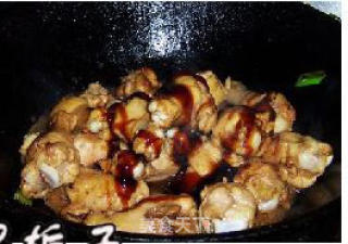 Chicken Wing Root with Mushroom in Oyster Sauce recipe