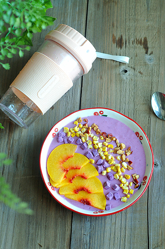 Purple Sweet Potato Nut Milkshake recipe