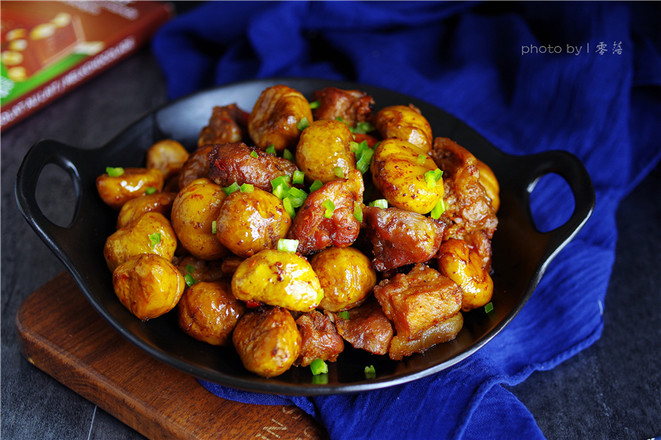 Braised Pork with Chestnut recipe