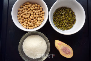 Sweet Potato and Mung Bean Soy Milk recipe