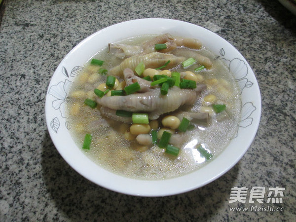 Chicken Feet Soy Soup recipe