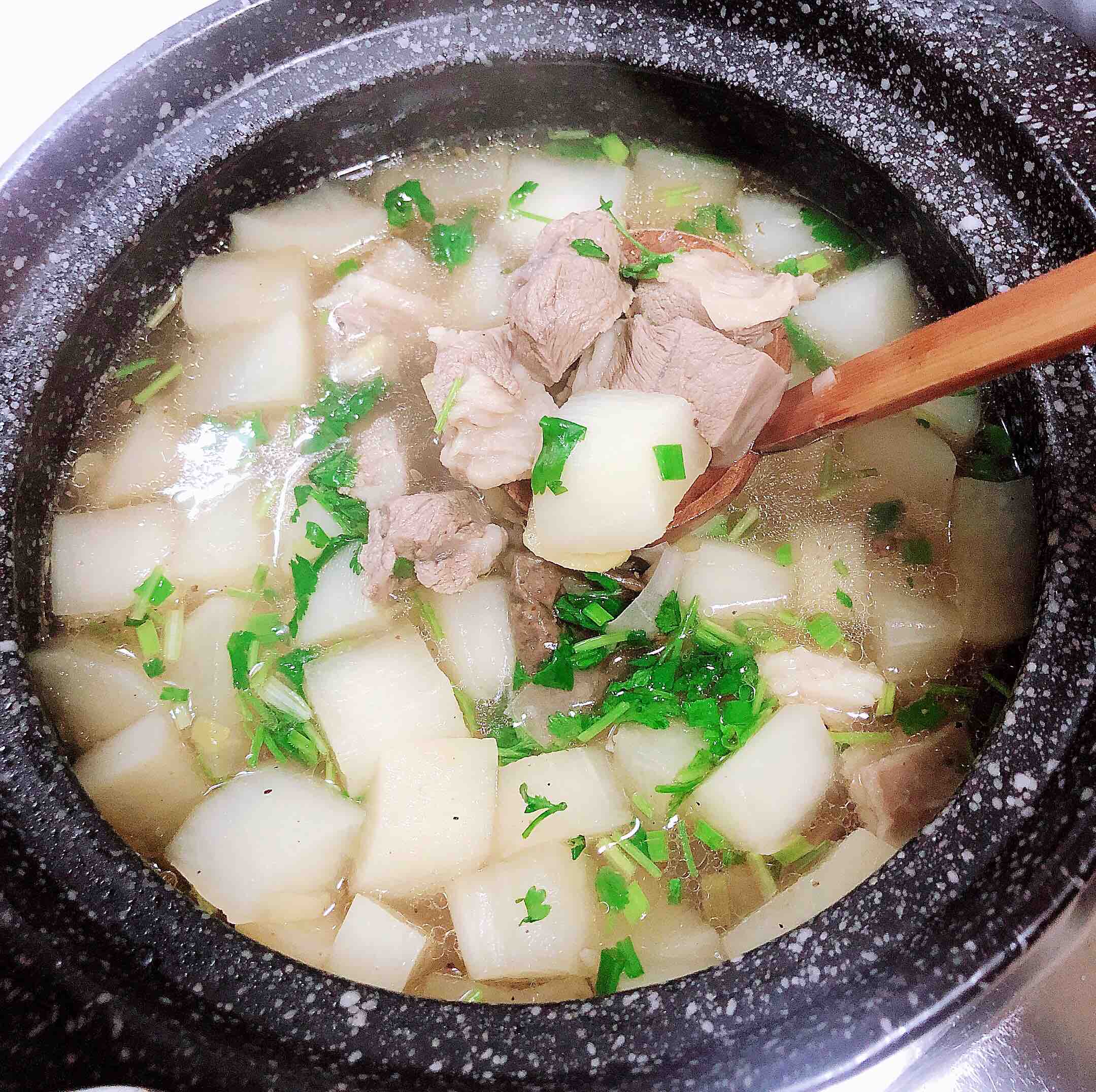 Healthy Radish and Lamb Soup recipe