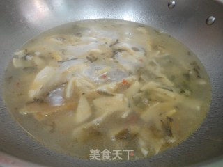 Fresh Bamboo Shoots and Pickled Fish recipe