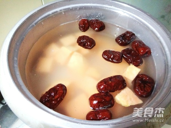 Sweet Potato Congee with Red Dates recipe