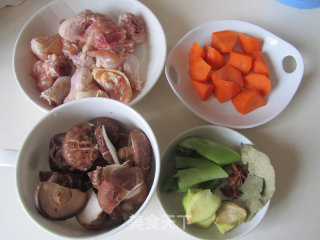 Stewed Chicken with Mushrooms recipe