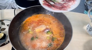 Lamb in Tomato Sour Soup recipe