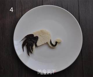 Teach You How to Use Toast to Easily Make A Creative Meal of Chinese Painting Version recipe