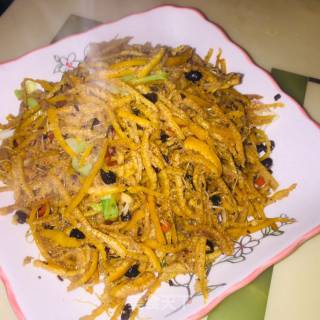 Stir-fried Orange Peel recipe