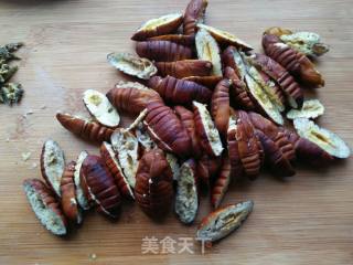 Fried Silkworm Chrysalis recipe