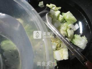 Stir-fried Cabbage with Cucumber recipe