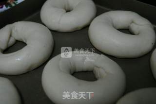 #aca烤明星大赛#milk Fragrant Bagels recipe