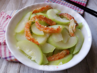 Shrimp and Boiled Zucchini recipe