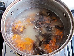 Five-color Yuba with Ginger Juice recipe