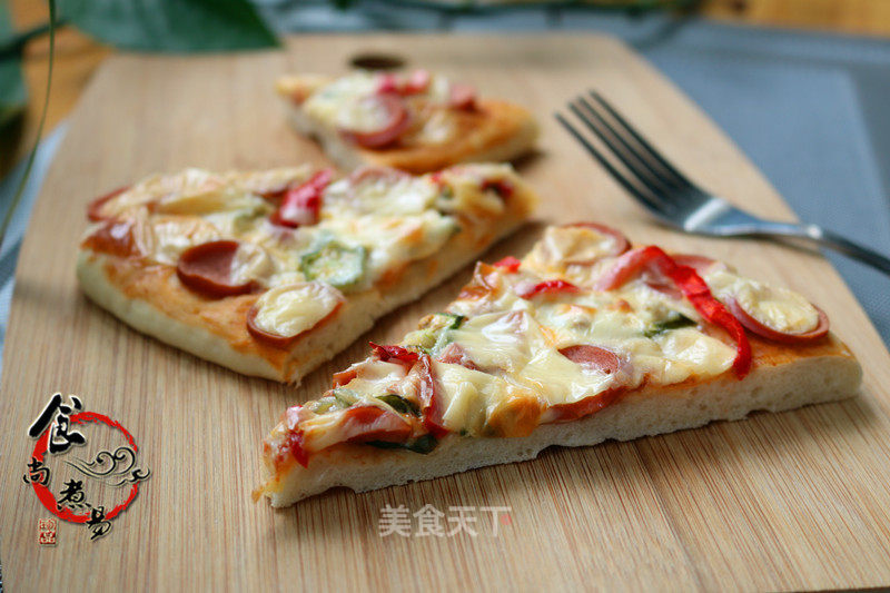 Aca Ato-tm33ht Baking Pu Xiaozhi Electronic Oven Trial [okra Sausage Pizza] recipe