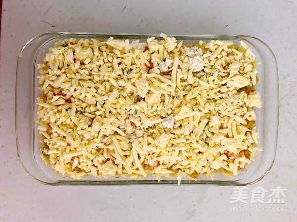 Assorted Shrimp Baked Rice recipe