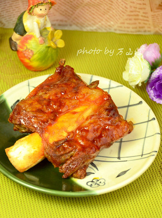 Grilled Orleans Style Beef Ribs recipe