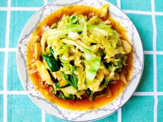 Spicy Stir-fried Cabbage recipe