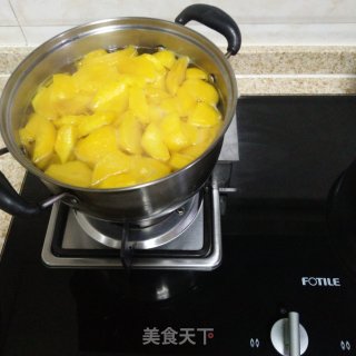 Canned Yellow Peach recipe