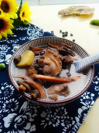 Black Bean Cuttlefish and Mussel Soup