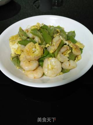 Loofah Shrimp Golden Egg recipe