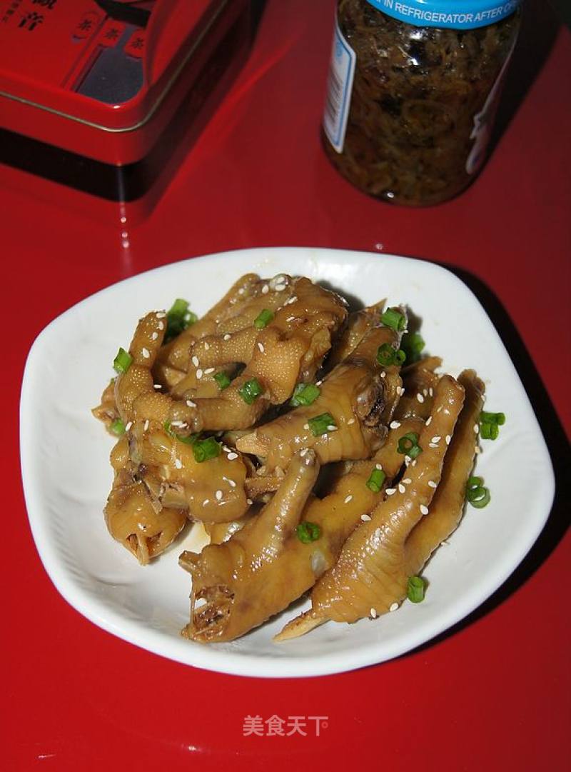 Old Braised Chicken Feet recipe