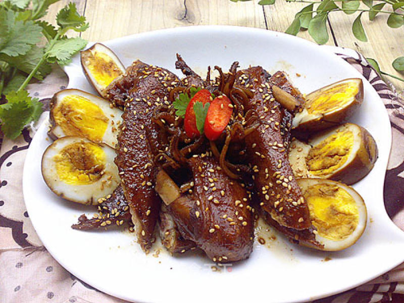 Spiced Braised Duck Wings recipe