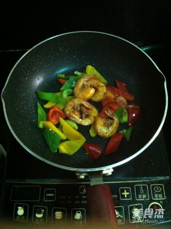 Fish-flavored Prawns recipe