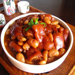 Kidney Bean Stewed Hoof Flower recipe