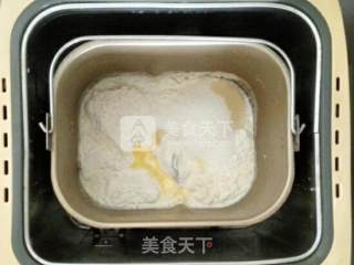 #aca Baking Star Contest# Super Soft Buttered Meat Floss and Chive Buns recipe