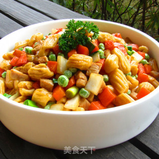 Stir-fried Multigrain Cat Ears recipe