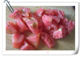 Scrambled Eggs with Tomato and Cucumber recipe