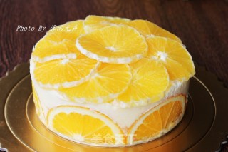 Orange Mousse Cake recipe