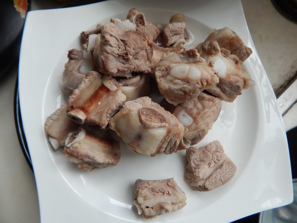 Poria Shui Radish Pork Ribs Soup recipe