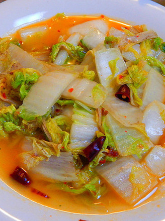 Spicy Stir-fried Cabbage recipe