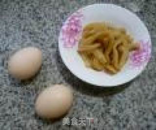 Scrambled Eggs with Dried Radish recipe