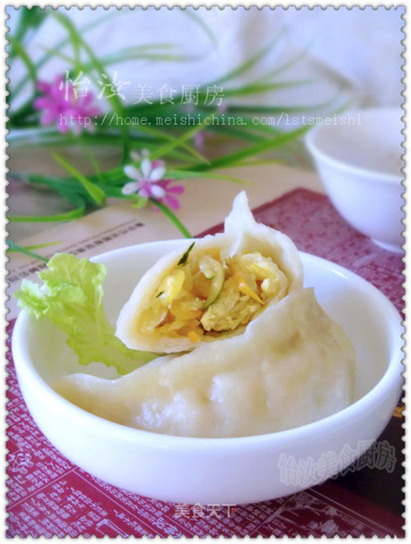 [yiru's Private Health Staple Food] Zucchini and Egg Steamed Dumplings recipe