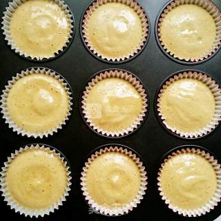 #aca烤明星大赛# Oil-free Brown Sugar Cupcakes recipe