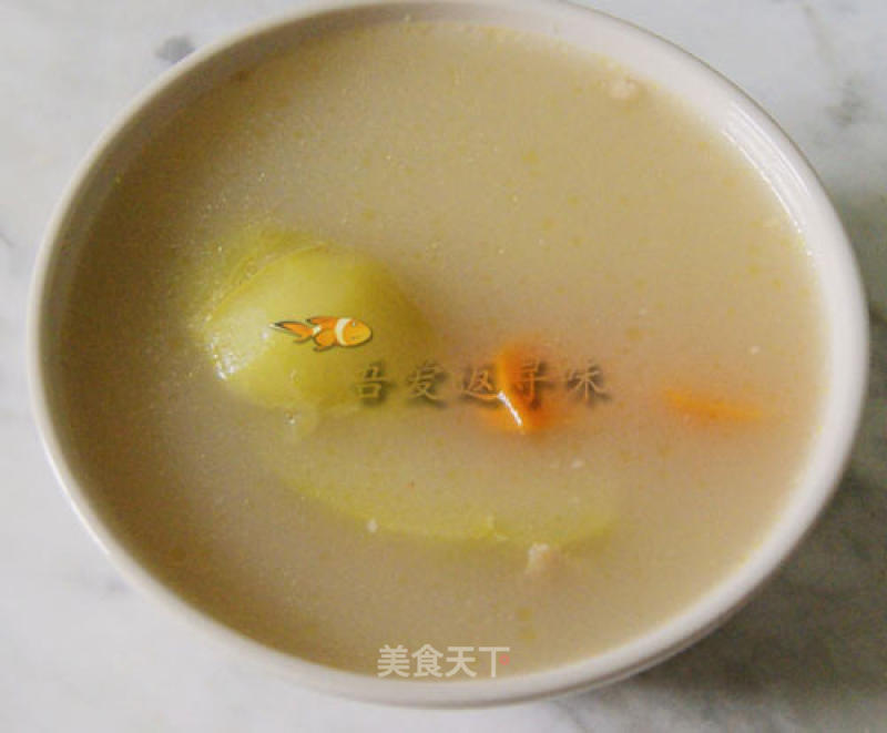 Chayote and Jujube Soup recipe