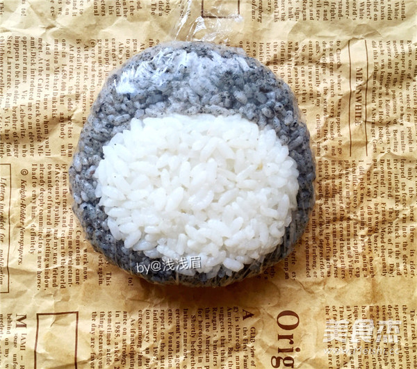 My Neighbor Totoro Rice Ball recipe