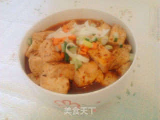 Snowflakes Spicy Tofu recipe