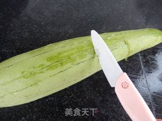 Scrambled Eggs with Loofah Skin recipe