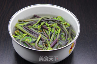 #春食野菜香# Stir-fried Bracken with Garlic recipe