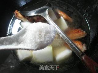 Braised Winter Melon with Medium Wings recipe