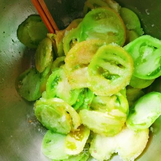 Pickled Green Tomatoes recipe