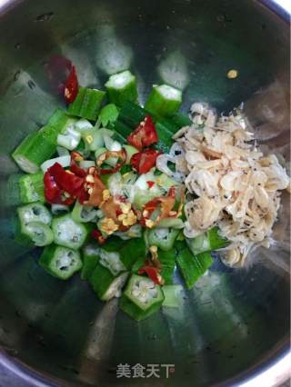 Refreshing Okra recipe